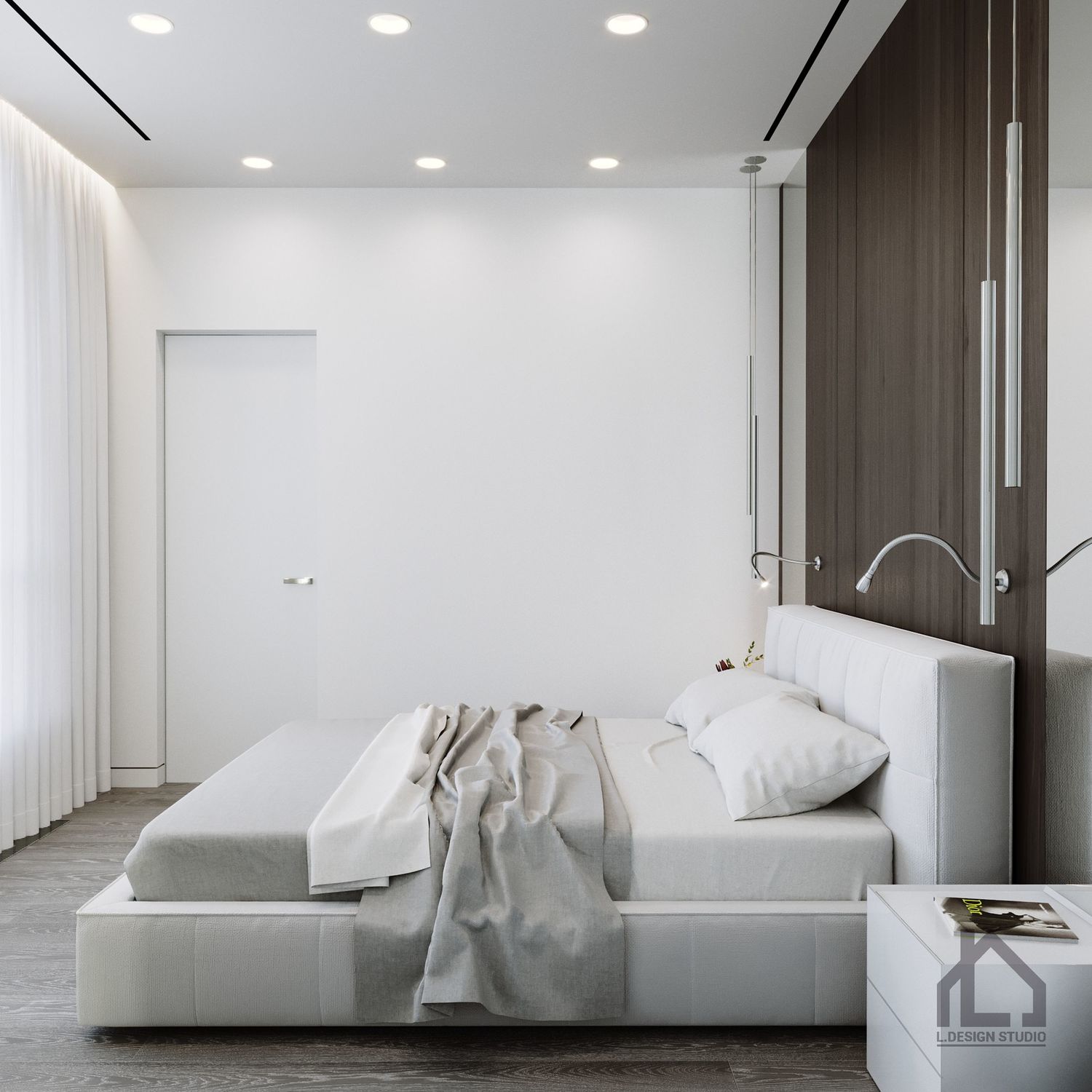 Дизайн спальни с стиле минимализм