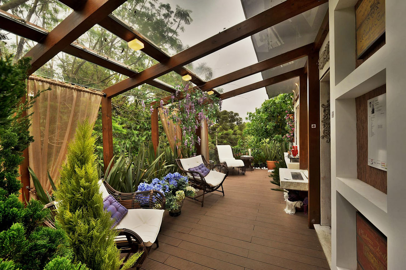 Зимний сад на балконе в квартире | Блог L.DesignStudio