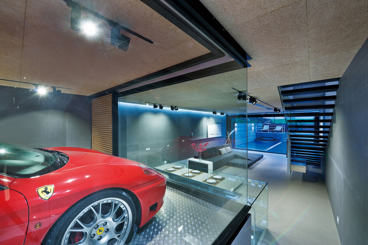 Дизайн интерьера гаража в доме | Блог L.DesignStudio