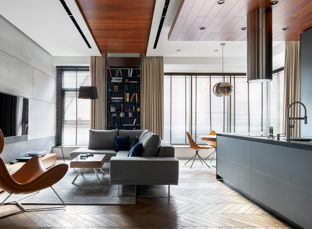 Современный дизайн интерьера квартиры